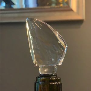 Orrefors Wine stopper crystal